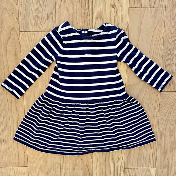 GAP Other - Baby GAP Navy and White Striped Dress Size 4T